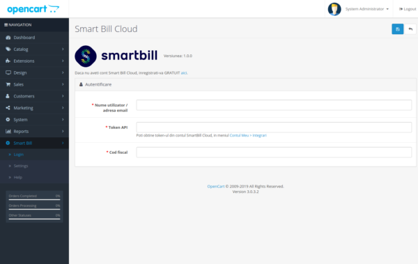 Modul Smart Bill Cloud pentru facturare si sincronizare stoc gestiune - imagine 2