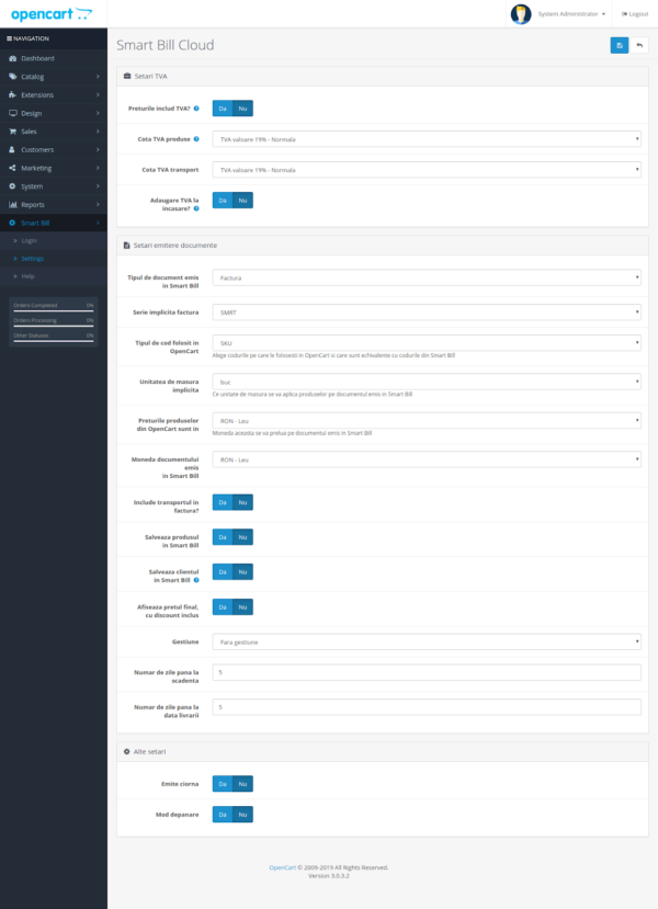 Modul Smart Bill Cloud pentru facturare si sincronizare stoc gestiune - imagine 3