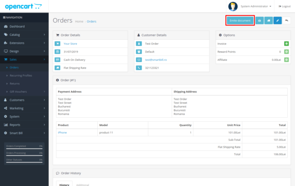 Modul Smart Bill Cloud pentru facturare si sincronizare stoc gestiune - imagine 4