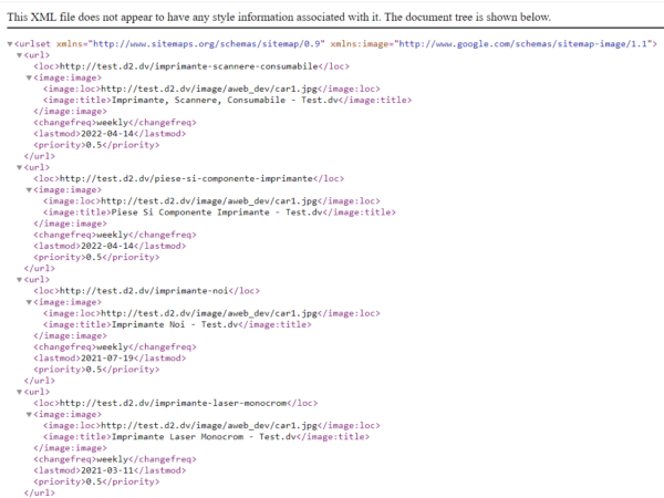Modul feed-uri Google Sitemap - imagine 5
