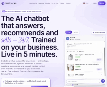 Chat-ul care raspunde intrebarilor de suprot si care vinde produse
